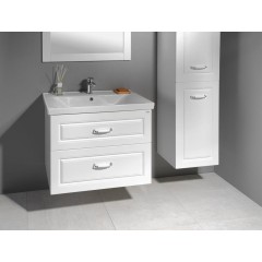 AQUALINE - FAVOLO umyvadlová skříňka 76,5x60x44,6cm, bílá mat FV280