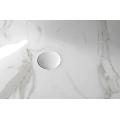 SAPHO - DALMA keramické umyvadlo na desku, 58,5x39cm, carrara 217