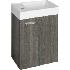 AQUALINE - Keramické umývátko, nábytkové, 40x22cm, bílá DD4022