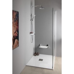 AQUALINE - MARCO sprchový sloup s pákovou baterií, chrom SL100