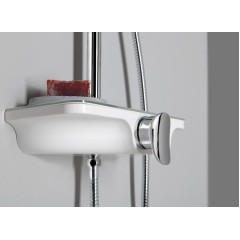 AQUALINE - MARCO sprchový sloup s pákovou baterií, chrom SL100