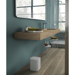 Gedy - SEVENTY odpadkový koš výklopný, 8l, plast ABS, šedá 630908