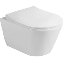 SAPHO - AVVA WC sedátko, SLIM, Soft Close, bílá 100787