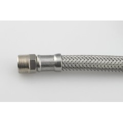 SAPHO - Flexibilní nerezová hadice M10xM15, 100cm NDMI021