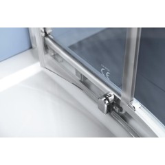 POLYSAN - EASY čtvrtkruhová sprchová zástěna 1200x800, L/R, čiré sklo EL2315