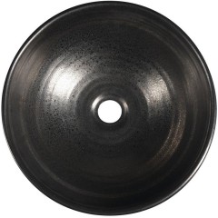 SAPHO - ATTILA keramické umyvadlo, průměr 43cm, metalická měď DK010