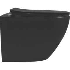 GEBERIT KOMBIFIXBasic vč. bílého tlačítka DELTA 50 + WC REA CARLO MINI RIMLESS ČIERNY MAT + SEDADLO 110.100.00.1 50BI MM1