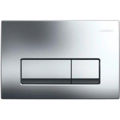 GEBERIT KOMBIFIXBasic vč. chromového tlačítka DELTA 51 + WC REA CARLO MINI RIMLESS ČIERNY MAT + SEDADLO 110.100.00.1 51CR MM1