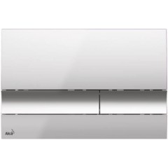 Předstěnový instalační systém s chromovým tlačítkem M1721 + WC REA Carlo Flat Mini Rimless + SEDÁTKO AM102/1120 M1721 CF1