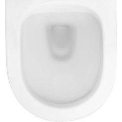 Předstěnový instalační systém bez tlačítka + WC REA Carlo Flat Mini Rimless + SEDÁTKO AM102/1120 X CF1