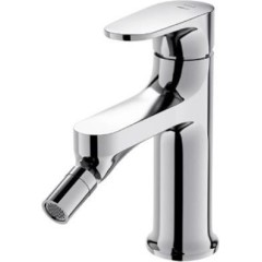 CERSANIT - Stojánková bidetová baterie INVERTO, chrom +černý úchyt S951-318