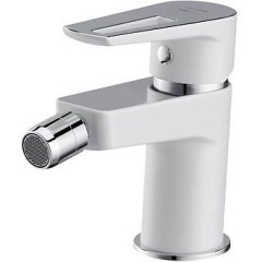 CERSANIT - Stojánková bidetová baterie MILLE, včetně výpusti, bílá S951-348