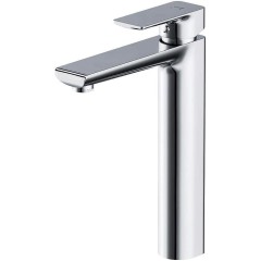 CERSANIT - Vysoká umyvadlová baterie SUARO, včetně výpusti Klik-klak, chrom S951-238