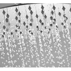 SAPHO - SLIM hlavová sprcha, 300x300, nerez lesk MS563