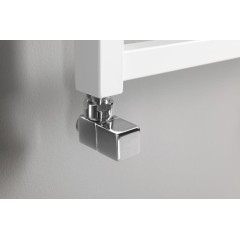 SAPHO - CUBE připojovací sada ventilů ruční rohová, chrom CP4010S