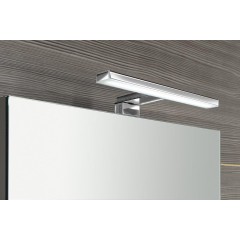 SAPHO - MIRRÓ galerka s LED osvětlením, 50x70x16cm, levá/pravá, bílá MC050-0030