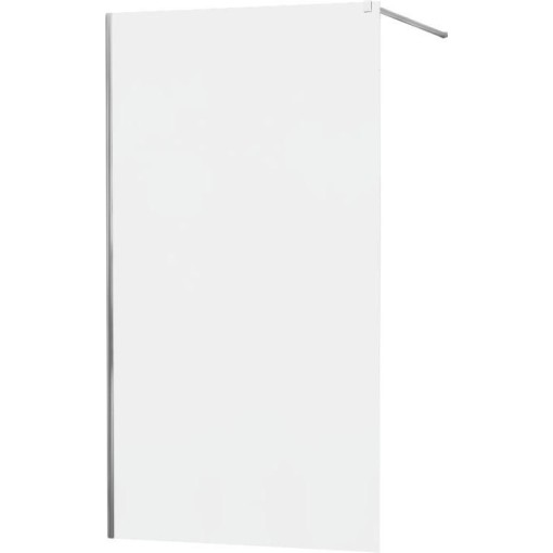 MEXEN - KIOTO Sprchová zástěna WALK-IN 110x200 cm 8 mm, chrom, matné sklo 800-110-101-01-30