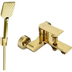 MEXEN - R62 Royo vanová baterie se sprchovou soupravou, zla 7223R62-50