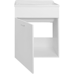 AQUALINE - Plastová výlevka se skříňkou 60x50 cm, včetně sifonu PI6050-01