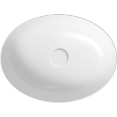 CERSANIT - Umyvadlo na desku LARGA ELLIPSE (50X38) K677-002