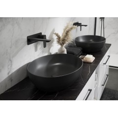 CERSANIT - Madlo LARGA černá 2 ks S599-0141