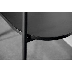 SAPHO - PUNO podstavec pod umyvadlo 400x820x360, černá SKA570-2