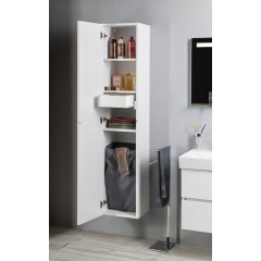 SAPHO - ESPACE skříňka 35x172x32cm, 1x dvířka, levá/pravá, bílá lesk ESC330-3030
