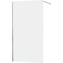 MEXEN - KIOTO Sprchová zástěna WALK-IN 80x200 cm 8 mm, chrom, matné sklo 800-080-101-01-30