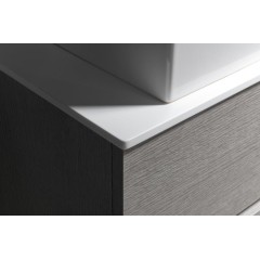 SAPHO - Deska Rockstone 960x12x445, bílá mat DTR96-0101