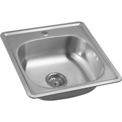 AQUALINE - Nerezový vestavný dřez 48x18x48cm AQ4848B