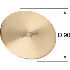 Příslušenství ke dřezům Villeroy & Boch - krytka odpadu 96241503, zlatá 96241503