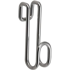 AQUALINE - Závěsný háček na sprchové zástěny, chrom 37020