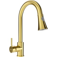 MEXEN - Elia dřezová baterie, zlato 670101-50