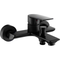 MEXEN - Nástěnná vanová baterie Alexa, černá 71230-70