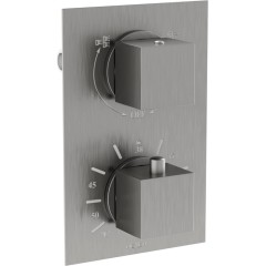 MEXEN - Cube termostatická baterie sprcha/vana 2-output grafit 77502-66