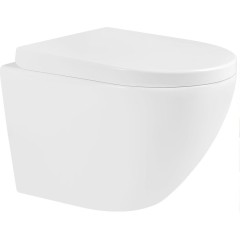 MEXEN - Lena Závěsná WC mísa včetně sedátka, duroplast, bílá 30220200