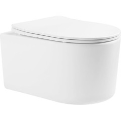 MEXEN - Sofia Závěsná WC mísa včetně sedátka s slow-slim, duroplast, bílá 30540300
