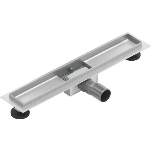 MEXEN - Flat odtokový žlab bez roštu  60 cm nerez 1015060