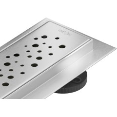 MEXEN - Flat 360 M12 podlahový žlab 60 cm otočný nerez 1021060-40