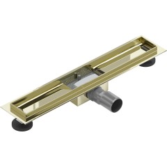MEXEN - Flat odtokový žlab bez roštu 60 cm zlata 1515060