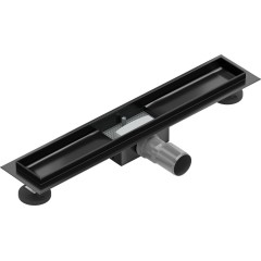 MEXEN - Flat odtokový žlab bez roštu 60 cm černá 1715060