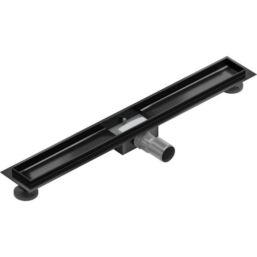 MEXEN - Flat odtokový žlab bez roštu 80 cm černá 1715080