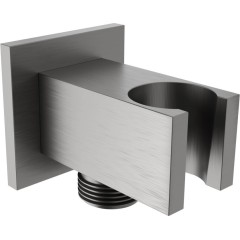MEXEN - Držák sprchy Cube, pevný, s vyústěním, grafit 79300-66
