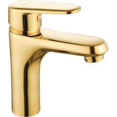 MEXEN - Alda umyvadlová baterie, zlatá 746100-50