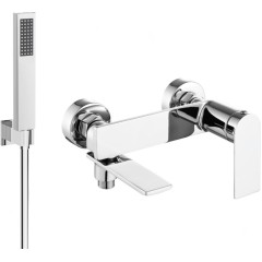MEXEN - Zero SET vanová baterie s příslušenstvím R02, chrom 7113R02-00