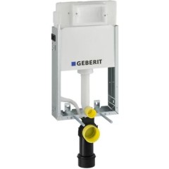 GEBERIT KOMBIFIXBasic vč. chromového tlačítka DELTA 51 + WC MEXEN LENA ČERNÁ Rimless + SEDÁTKO 110.100.00.1 51CR ME01