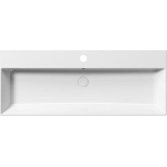 GSI - KUBE X keramické umyvadlo 120x47cm, bílá ExtraGlaze 9424111