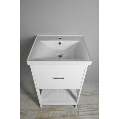 AQUALINE - ETIDE umyvadlová skříňka 51,5x85x44 cm, bílá mat ET515