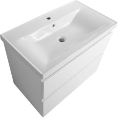 AQUALINE - ALTAIR umyvadlová skříňka 77,5x60x45cm, bílá AI280