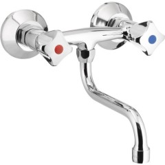 KFA - STANDARD nástěnná dřezová baterie, chrom 300-410-00